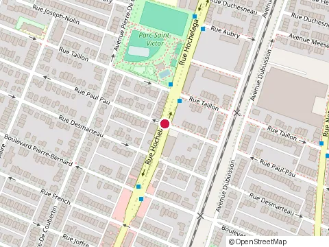 Location of Constructions Max Larocque Inc at 9085 Rue Hochelaga, Montréal