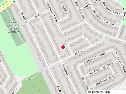 Location of Constructions Montcantor at 10199 Crois Harriet-Tubman, Montréal