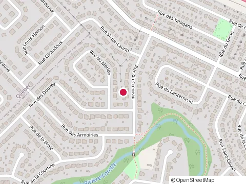 Location of Constructions Premiere Classe at 1116 Rue du Creneau, L'Ancienne-Lorette