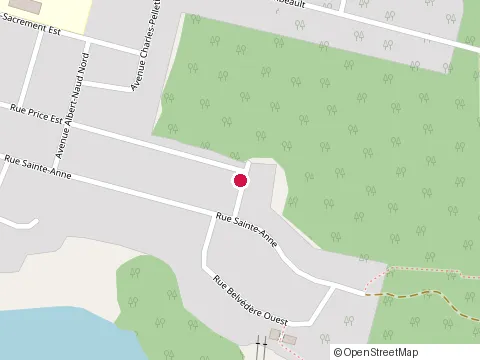 Location of Constructions Serge Boily at 264 Rue Price E, Alma