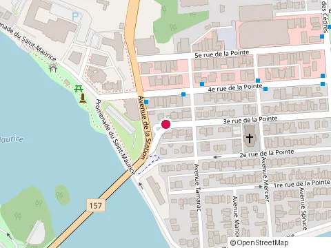 Location of Constructions Serge Deschesnes at 719 4E Rue, Shawinigan
