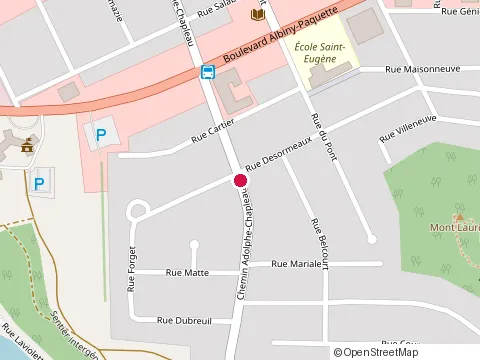 Location of Constructions Willie Lacelle at 272 Rue Chapleau, Mont-Laurier