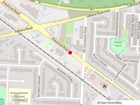 Location of Khadija Braddy Real Estate at 1350 Provincial Rd, Windsor