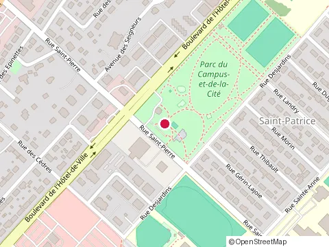 Location of Coopsco du Cégep de Rivière-du-Loup at 333 St-Pierre, Rivière-du-Loup