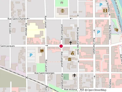 Location of Corine Lépine Masso-Kinésithérapeute at 124 Rue Saint-Jacques, Saint-Jean-sur-Richelieu