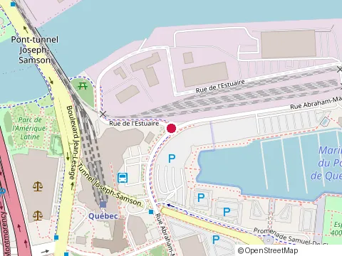 Location of Corporation des Pilotes du Bas Saint-Laurent at 271 Rue de l'Estuaire, Québec