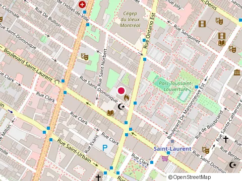 Location of Corsevilla at 3575 avenue du Parc Cp 35715, Montréal