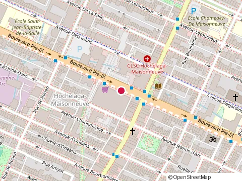 Location of Cose Inc at 2030 Pie Ix, Montral