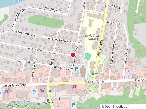 Location of Côté Bouffe, Brigade Gourmande at 992 Rue Suppère, Mont-Tremblant