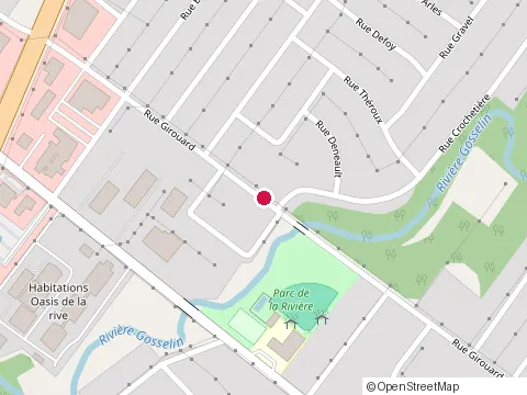 Location of Cote Raymond at 69 Rue Girouard, Victoriaville