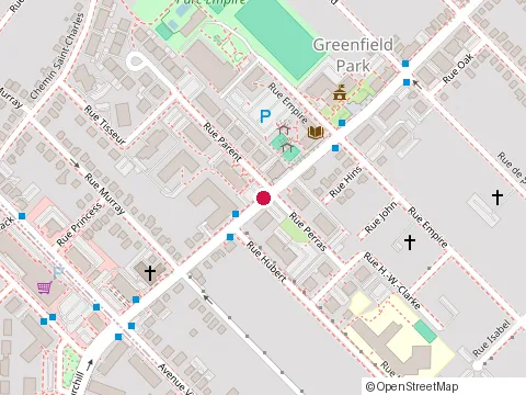 Location of Courrier Diakite Inc at 91  boulevard Churchill, Greenfield Park