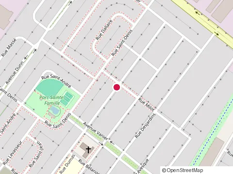 Location of Couvertures Tp at 25 Rue Dumas, Victoriaville