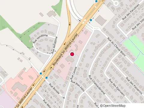 Location of Couvre Plancher Montérégie at 888 Boulevard Sir-Wilfrid-Laurier, Mont-Saint-Hilaire