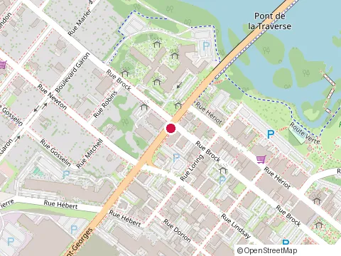 Location of Creperie Bretonne at 131 Rue Saint-Georges, Drummondville