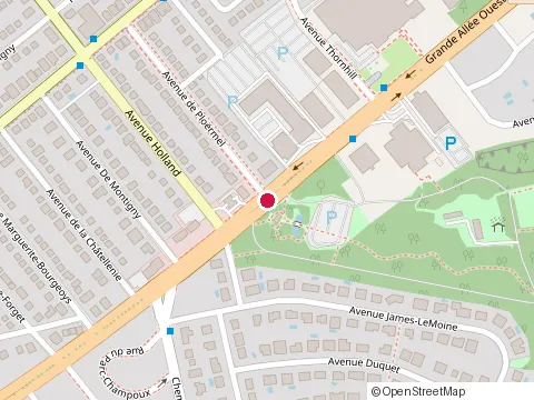 Location of Cvc at 1150 chemin Saint-Louis, Sillery