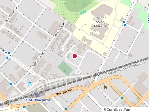 Location of Cynodo-Cyno Luc Campbell Inc. at 885 Rue Delorme, Saint-Hyacinthe
