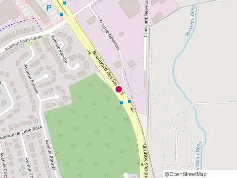 Location of d J Restaurant at 1860 boulevard des Sources # C, Pointe-Claire