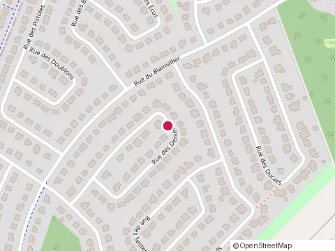 Location of Dames de Compagnie & Cie Inc. at 35 Rue des Deniers, Blainville