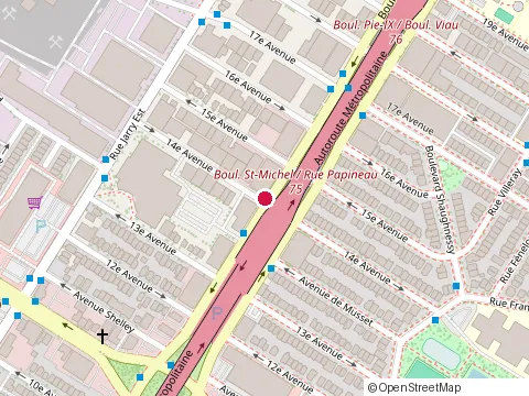 Location of Daniel Kochenburger Couvreur Inc at 7934 14E Avenue, Montréal