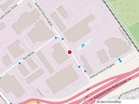 Location of Debosselage Peinture Richer at 3025 avenue Francis-Hughes, Laval
