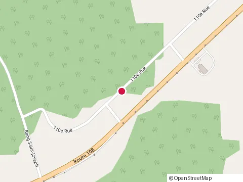 Location of Dec-K-Ing Beauce Inc. at 373 110E Rue, Beauceville