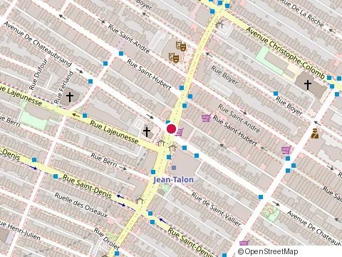 Location of Delicatessen Toi & Moi Ltd at 600 Rue Jean-Talon E, Montréal