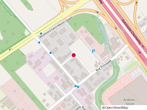 Location of Deneigement St-Cyr at 990 Montée Champagne, Laval