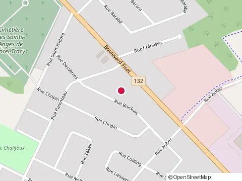 Location of Dépanneur Sprint at 450 Bd Fiset, Sorel-Tracy