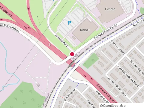 Location of Desjardins Ste-Foy at 3330 avenue Watt Foy, Québec