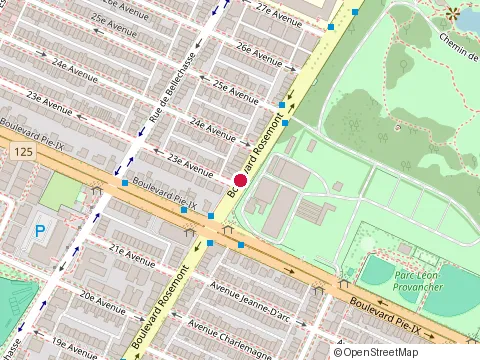 Location of Developpement Saclia et Fils at 4245 boulevard Rosemont, Montréal