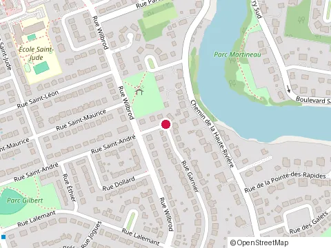 Emplacement de Developpement Terriglobe Inc au 59 Rue Garnier, Châteauguay
