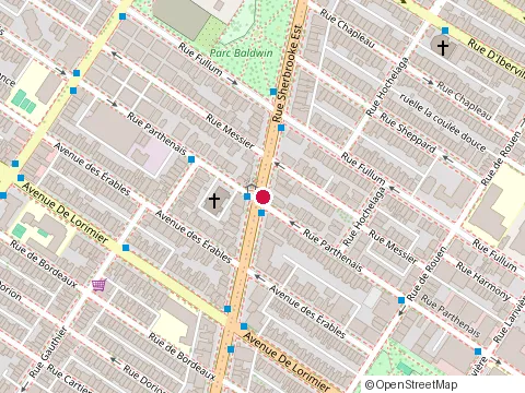 Emplacement de Dhm Senc au 2189 Rue Sherbrooke E, Montréal