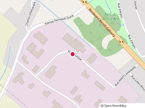 Location of Distillerie Mitis at 1034 avenue de la Gaspésie, Mont-Joli