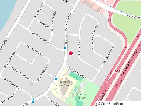 Location of Distribution Vipeq Québec Inc. at 844 Rue Bougainville, Repentigny