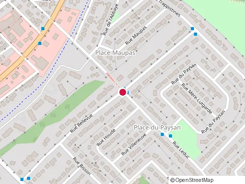 Location of Diva Yoga at 2468 Rue Bellevue, Levis