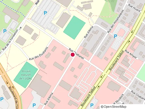 Location of Docteur du Pare-Brise at 985  Rue Chabanel, Chicoutimi