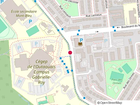 Location of Dojo Aikibudo de Québec at 333 Boulevard de la Cité-des-Jeunes, Gatineau