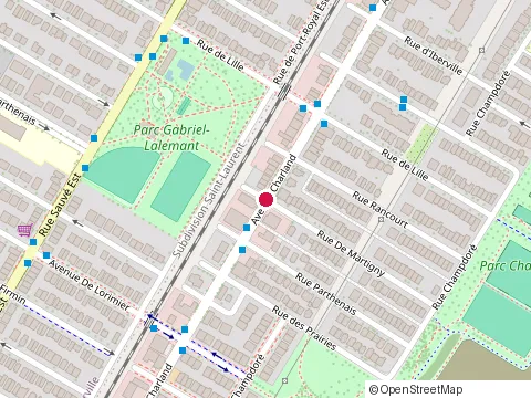 Location of Dojo Tansei Arts Martiaux at 2211 Avenue Charland, Montréal