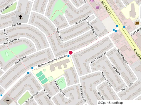 Location of Dollard des Ormeaux Ecole at 35 Rue Anselme-Lavigne, Dollard-Des-Ormeaux