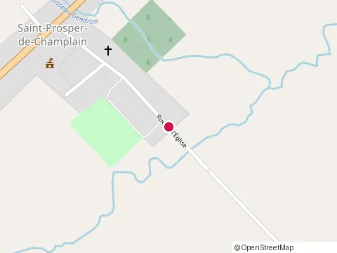 Location of Domaine de la Grande Pointe at 155 Rang Grande-Pointe Rr 4, Sainte-Geneviève-de-Batiscan