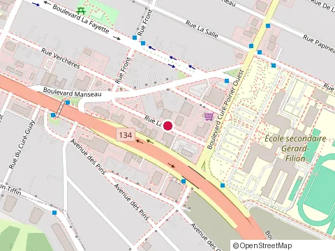 Location of Donald Lacoste Ventilation Inc at 1773 Taschereau Blvd, Longueuil
