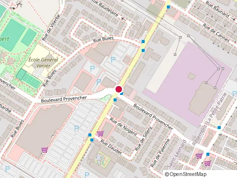 Location of Dr. Claudio de Minico at 4544 Rue Jean-Talon E, Saint-Léonard
