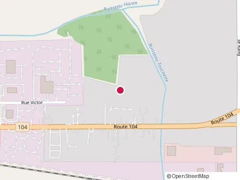 Location of Drainage Epl Lazure at 63 Rue Victor, Saint-Jean-sur-Richelieu