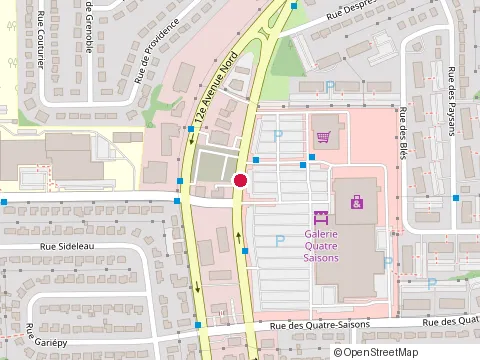 Location of Dsa Mécanique at 1051 13E Av N, Sherbrooke