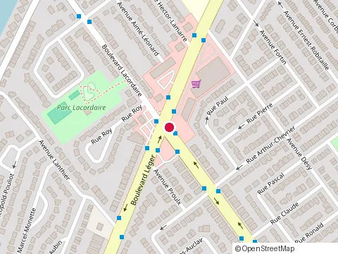 Location of Duro Auto Glass at 12421 boulevard Lacordaire, Montreal-Nord