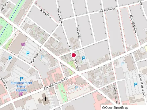 Location of Dyyb'S Café at 320 Notre-Dame St E, Victoriaville