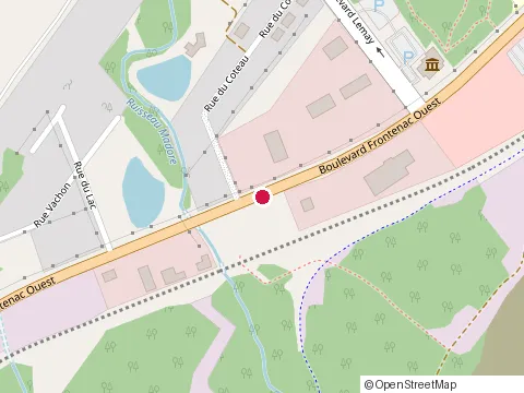 Location of Ébi-Tech at 830 Bd Frontenac O, Thetford Mines