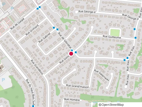 Location of Ecole de Musique le Troubadour at 875 Rue de Gibraltar, Sherbrooke