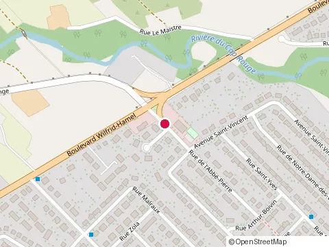 Location of Ecole de Piano Mjg at 104 Rue de l'Abbe-Pierre, Québec
