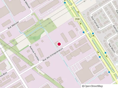Location of École et Comportement at 700 Rue Bourdages, Québec